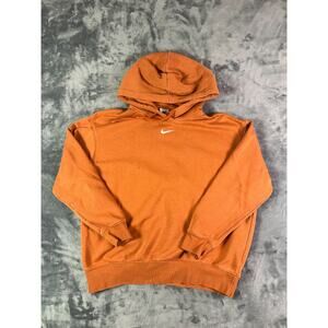 Vintage Nike Hoodie Rust Orange Men’s‎ Medium Embroidered Center Swoosh RARE